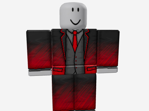 Red & Black Suit